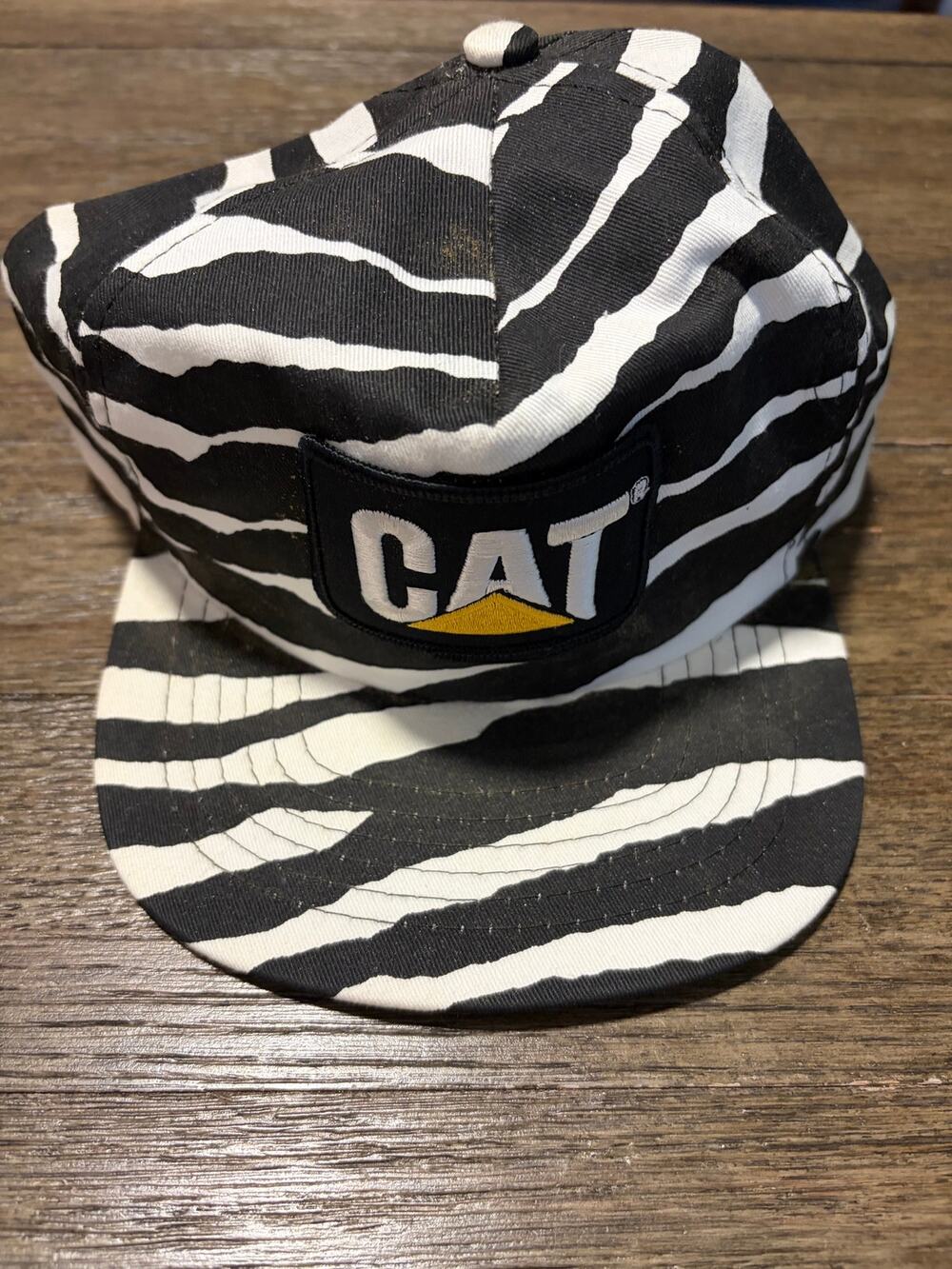 NOS Cat Diesel power zebra print design- NWOT